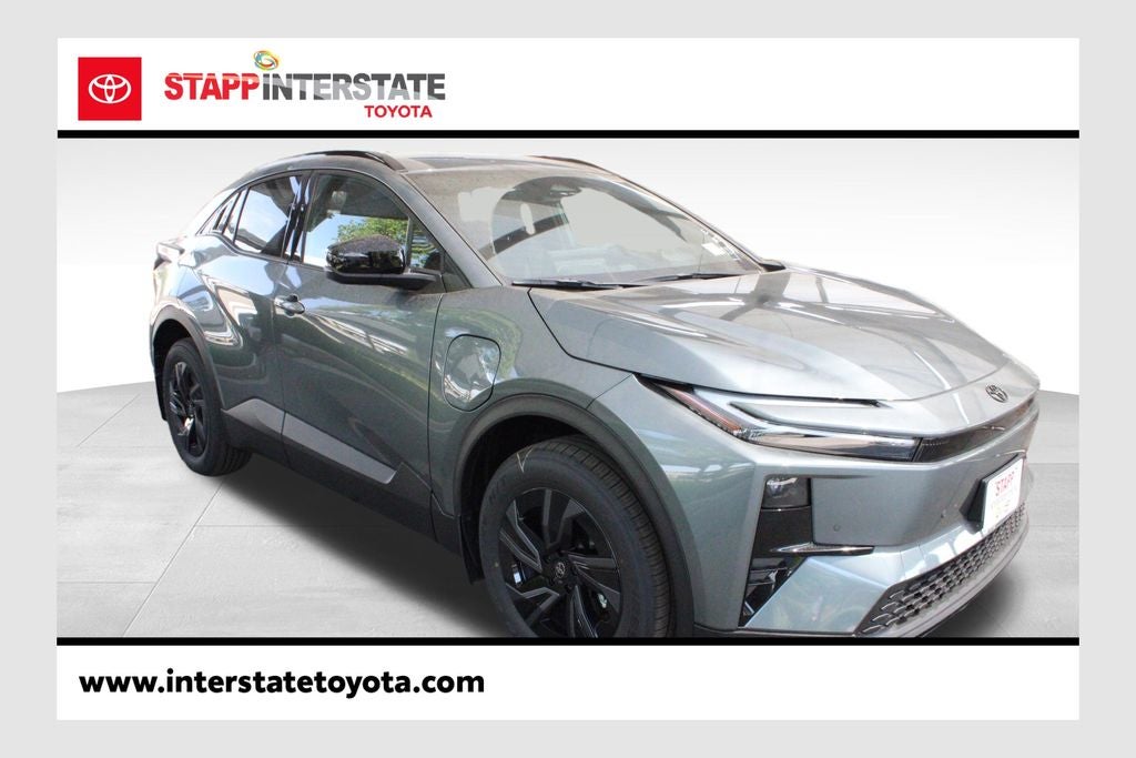 2026 Toyota C-HR SE in Overcast — front three-quarter view