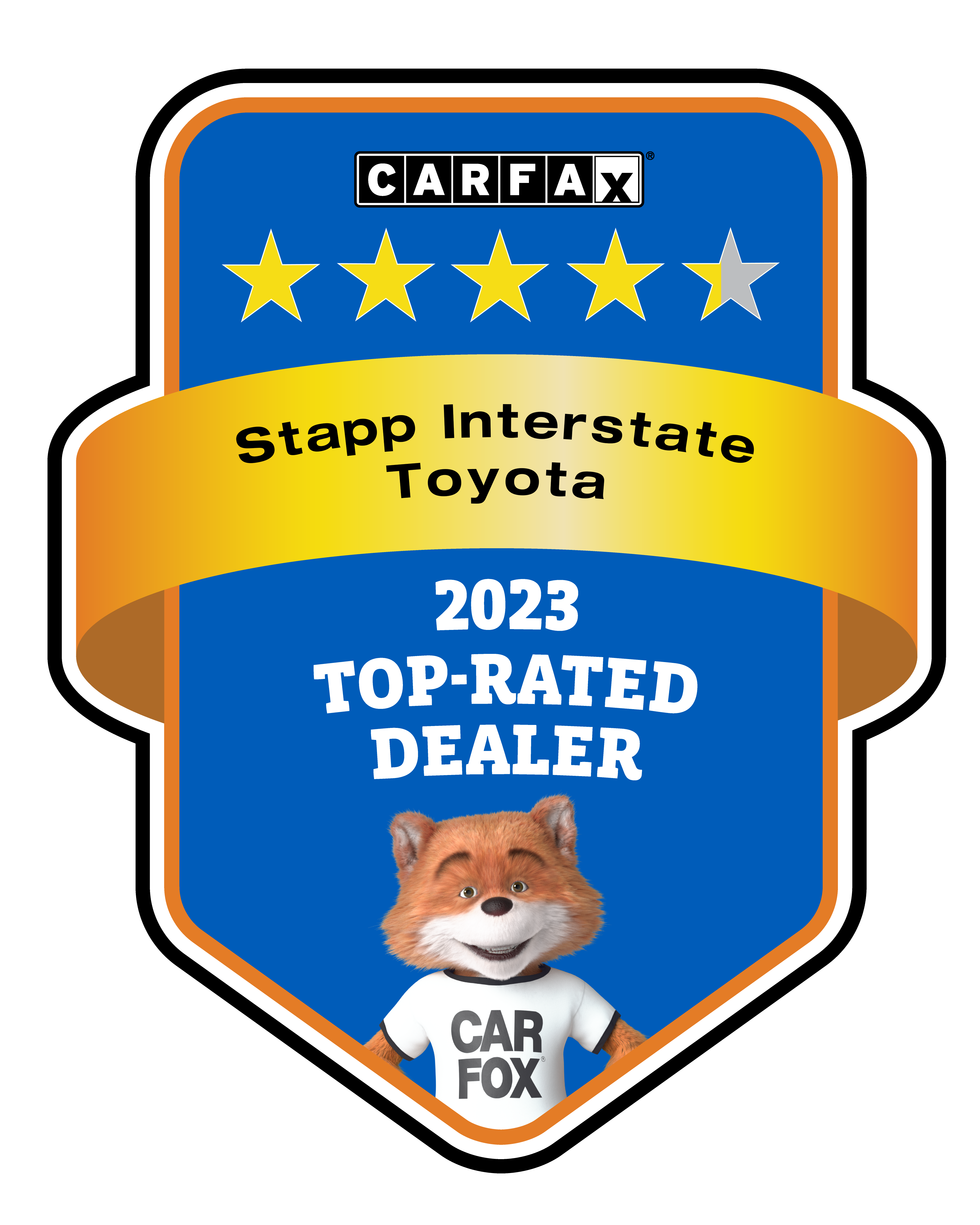 CarFax 2023 Top-Rated Dealer!